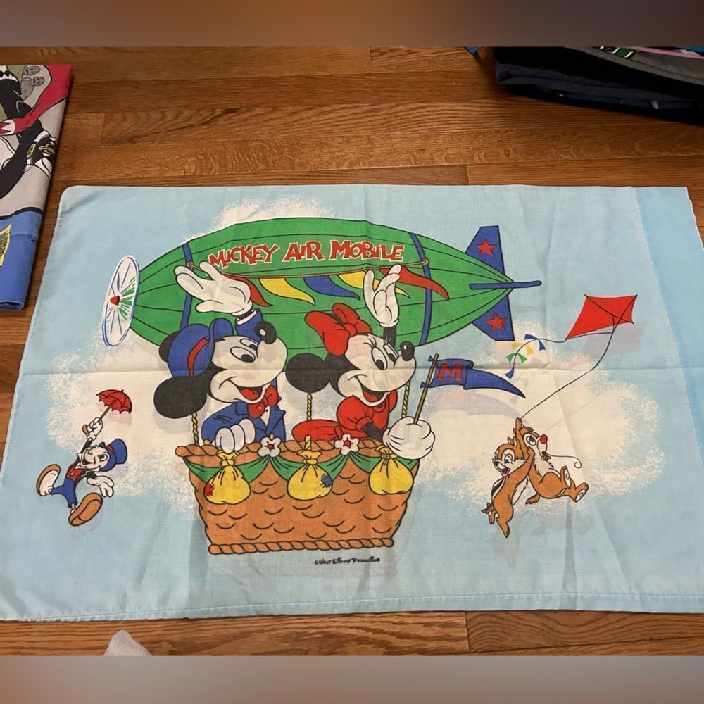 Vintage Minnie and Mickey Mouse Pillowvase
